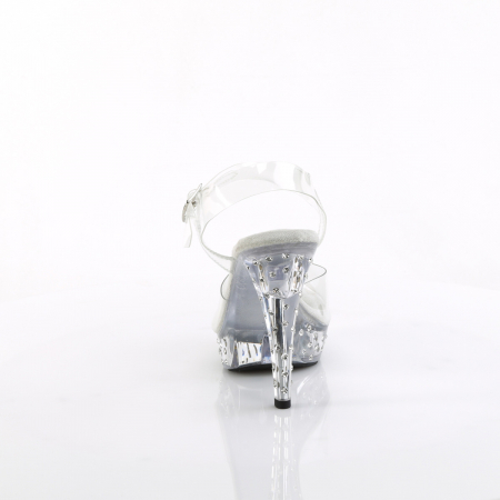 Sandale transparente cu pietricele COCKTAIL 508 SDT [3]