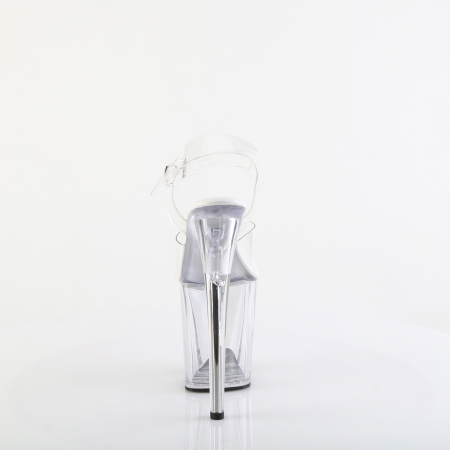 Sandale transparente cu platforma, comode si elegante [3]