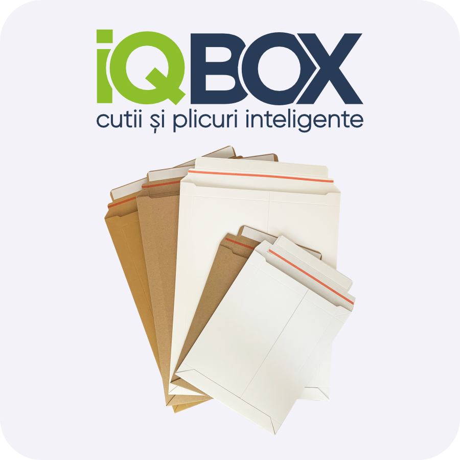 Plicuri carton IQBOX