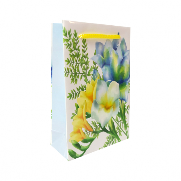 Punga de cadou mica, model elegant cu inimioare [2]