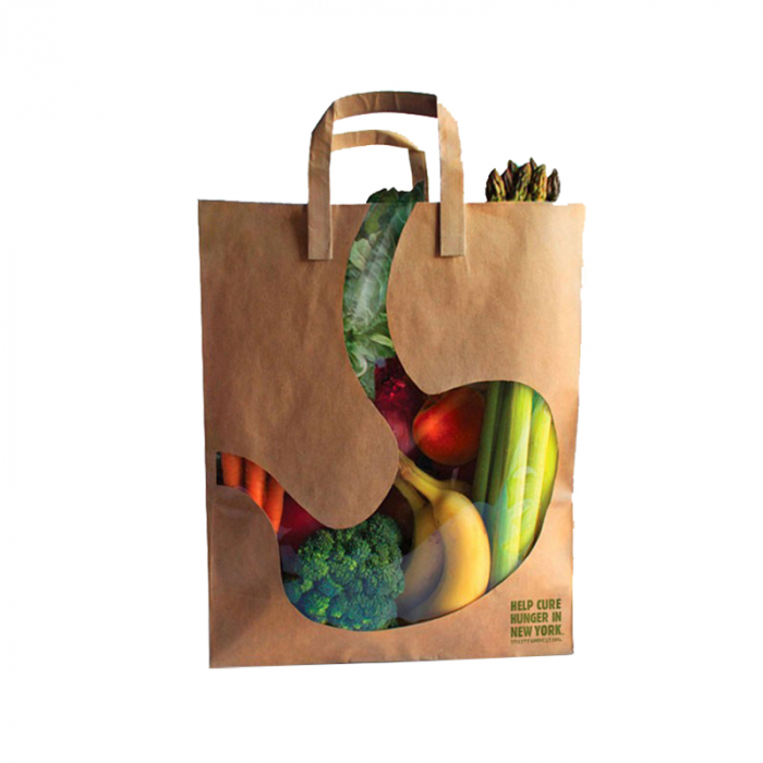 Pungi din hârtie kraft personalizate [5]