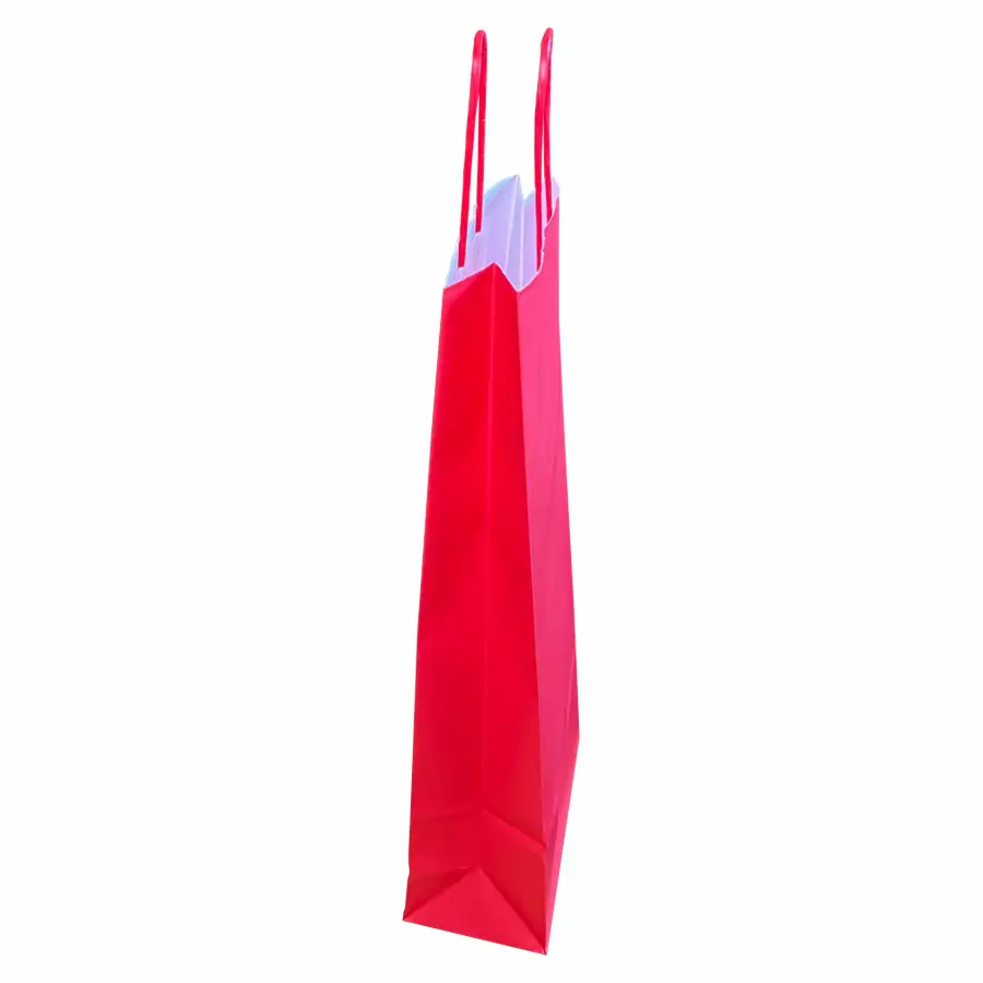 Pungi hartie ROSII pentru 2 sticle vin, 18x39x8 cm [2]