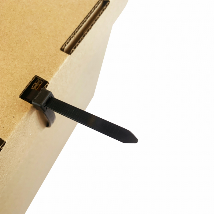 SET 10 Container (cutie) arhivare cu capac pentru 3 bibliorafturi [6]