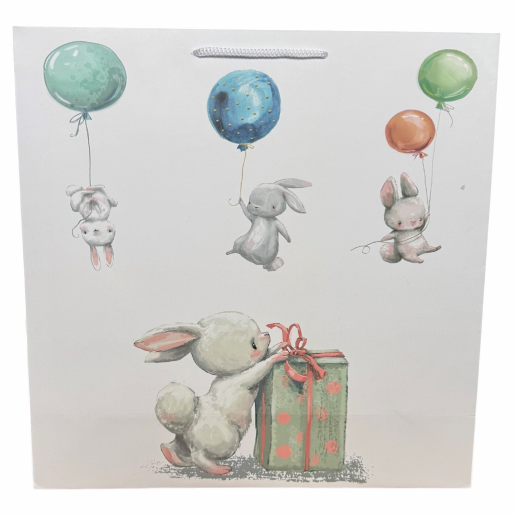 Punga de cadou cu iepurasi XXL [2]