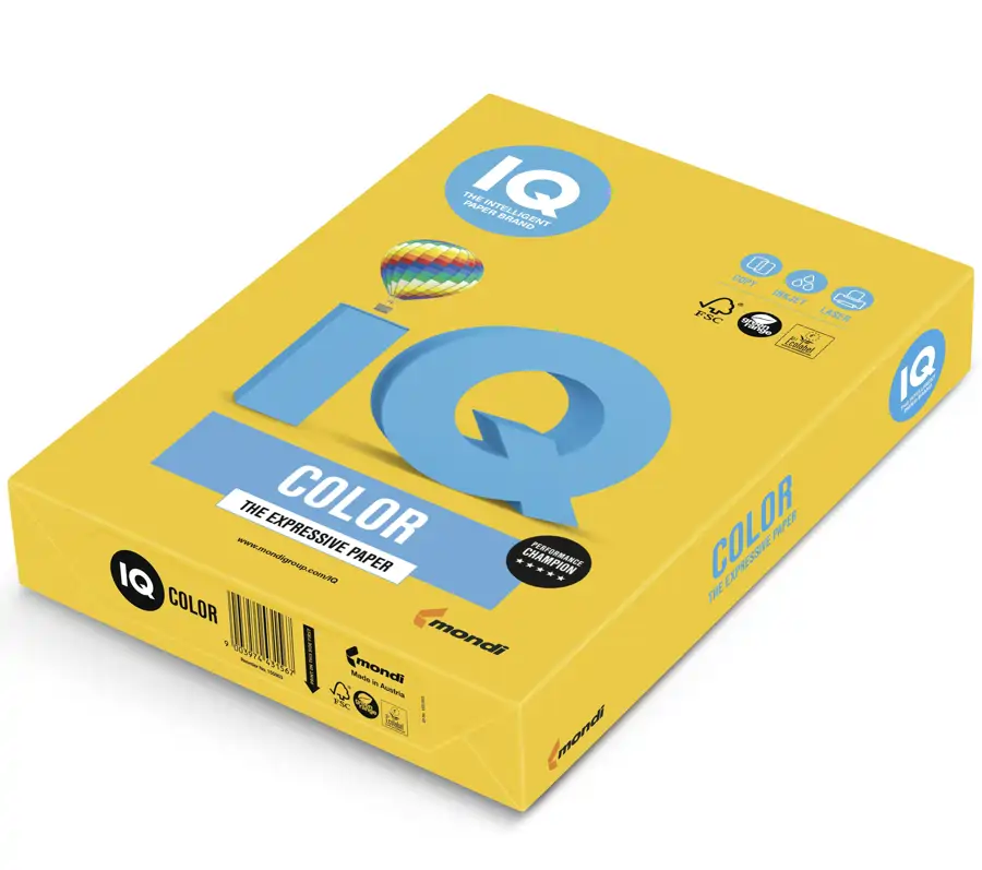 Hârtie copiator albă și colorată - Hartie colorata A3 80gr culoare SY40 Sun Yellow