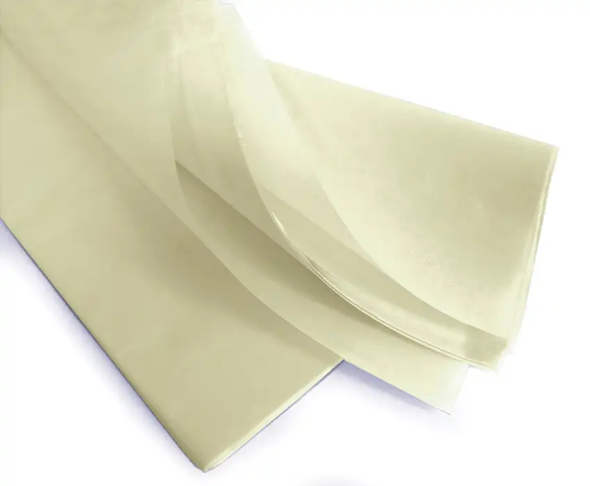 Ambalare cadouri - Hartie de matase CREM