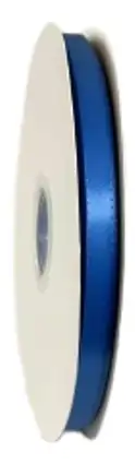 Panglica dublu satinata - Panglica satin batik blue  9 mm