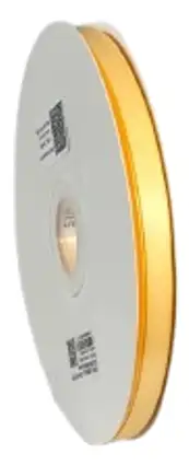 Panglici dublu satinate latime 9 mm - Panglica galbena 9 mm