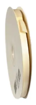 Panglica dublu satinata - Panglica satin crem 815 9 mm