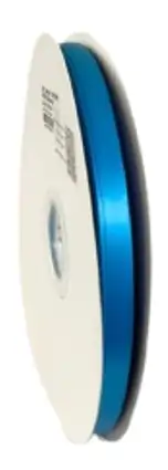 Panglica dublu satinata - Panglica satin dress blue 373 9 mm