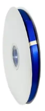 Panglica dublu satinata - Panglica satin electric blue 352 9 mm