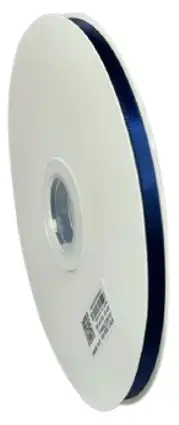 Panglici dublu satinate lățime 6 mm - Panglica navy 6 mm