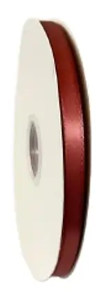 Panglica dublu satinata - Panglica satin brown 870 9 mm