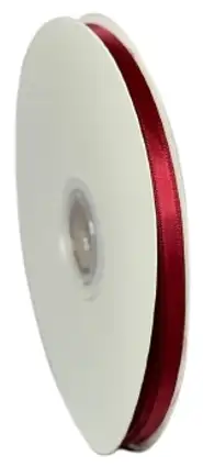 Panglici dublu satinate latime 6 mm - Panglica cherry 6 mm