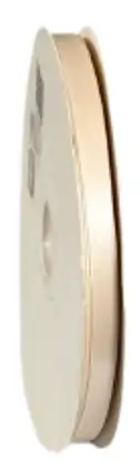 Panglica dublu satinata - Panglica satin nude 9 mm