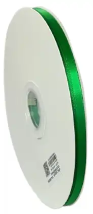 Panglici dublu satinate lățime 6 mm - Panglica emerald 6 mm