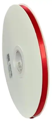 Panglici dublu satinate latime 6 mm - Panglica rosu 6 mm