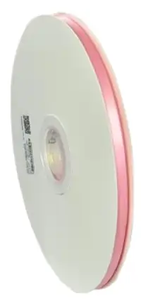 Panglici dublu satinate lățime 6 mm - Panglica roz 6 mm