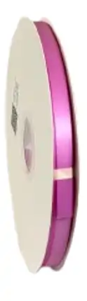 Panglica dublu satinata satin 9 mm - Panglica satin fucsia 9 mm