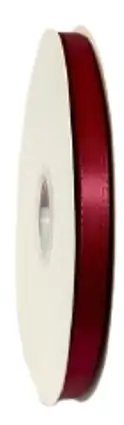 Panglica dublu satinata satin 9 mm - Panglica satin rust 9 mm