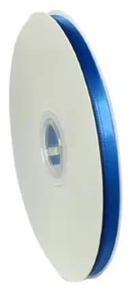 Panglici dublu satinate lățime 6 mm - Panglica royal blue 6 mm