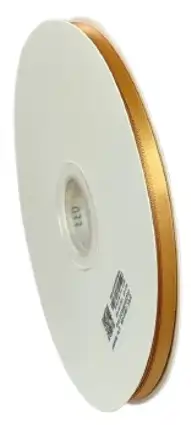 Panglici dublu satinate lățime 6 mm - Panglica old gold 6 mm