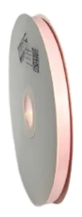 Panglica dublu satinata - Panglica satin roz pal 9 mm