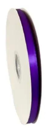 Panglica dublu satinata satin 9 mm - Panglica satin mov 9 mm