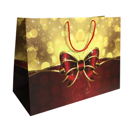 Punga de cadou xxl cu model funda de Craciun [2]
