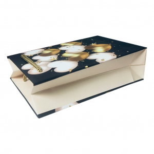 Punga de cadou mica, model elegant cu inimioare [2]