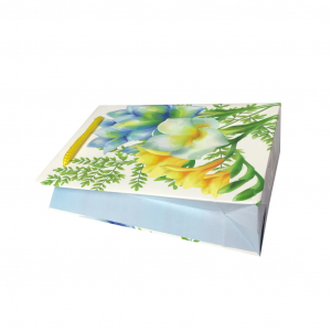 Punga de cadou mica, model elegant cu inimioare [4]