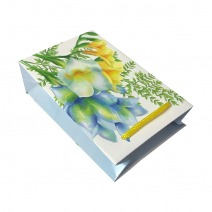 Punga de cadou mica, model elegant cu inimioare [3]