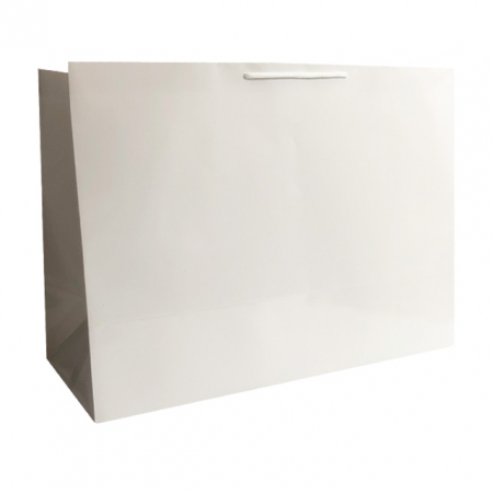 Pungi cadou XXL - Punga cadou de hartie XXL ALBE
