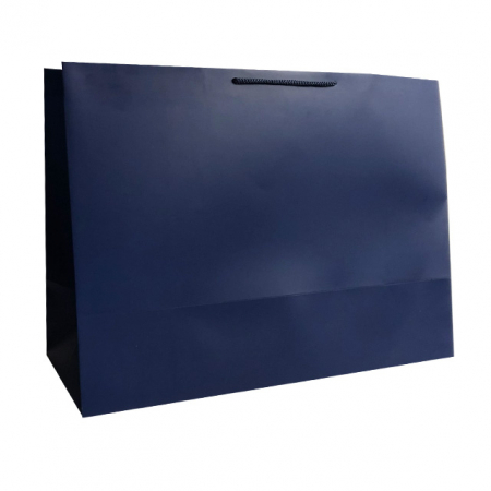 Pungi cadou XXL - SET 10 pungi cadou XXL bleumarin