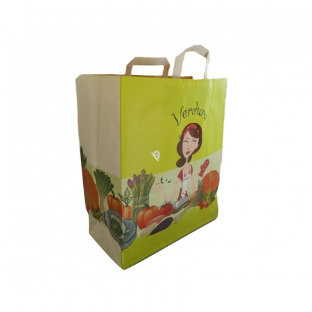 Pungi din hârtie kraft personalizate [2]