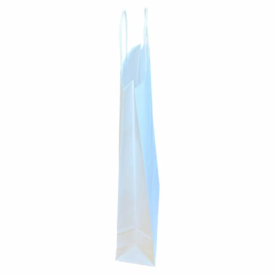 Pungi hartie ALBE pentru 3 sticle vin, 26x39x8 cm [1]