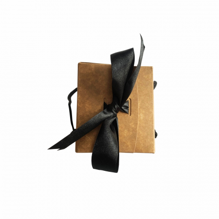 SET 10 Boxbag pungi cadou kraft natur pentru 1 sticla vin (35x10x9 cm) [2]