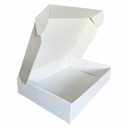 Cutie microondul cu autoformare alba 35x25x7 cm [4]