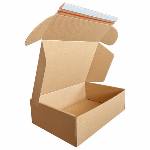 Cutii curierat autoformare - SET 20 cutii CURIERAT-ECOMMERCE 210x310x90mm cu AUTOADEZIV, BANDA DESIGILARE