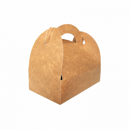 SET 50 Cutii Kraft natur pentru prajituri (17x10x9,5 cm)