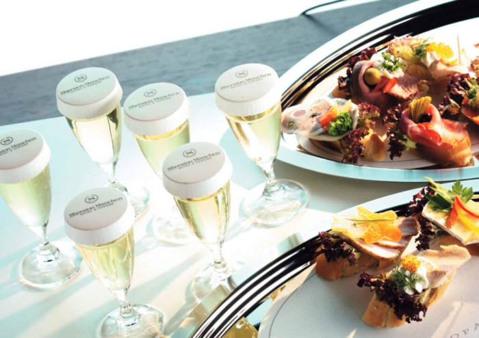 Matt karton pohárfedők / fehér / 57 mm / 200 db [10]