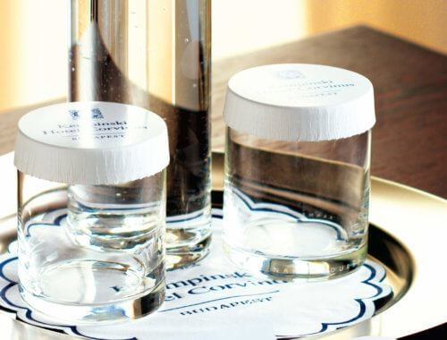 Matt karton pohárfedők / fehér / 57 mm / 200 db [6]