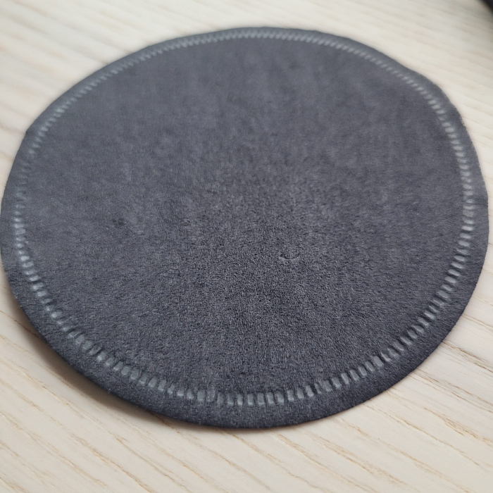 Papír poháralátét, fekete, Ø 9 cm / 250 db [5]