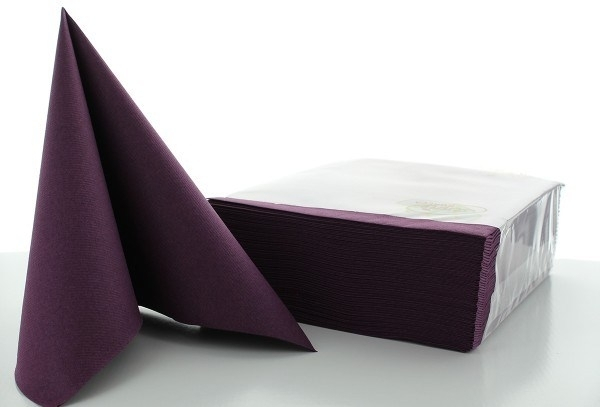 servetele festive din Airlaid mov inchis [3]