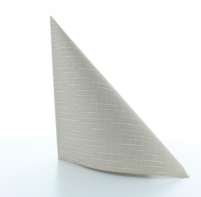 Ünnepi szalvéták, Linclass – Stockholm (szürke) / 40 × 40 cm / 50 db   [2]