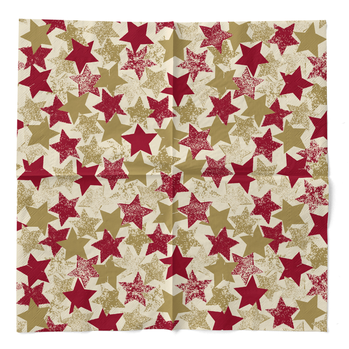 Karacsonyi 3 retegu tissue szalvetak - Levi / 40 × 40 cm / 100 db [3]