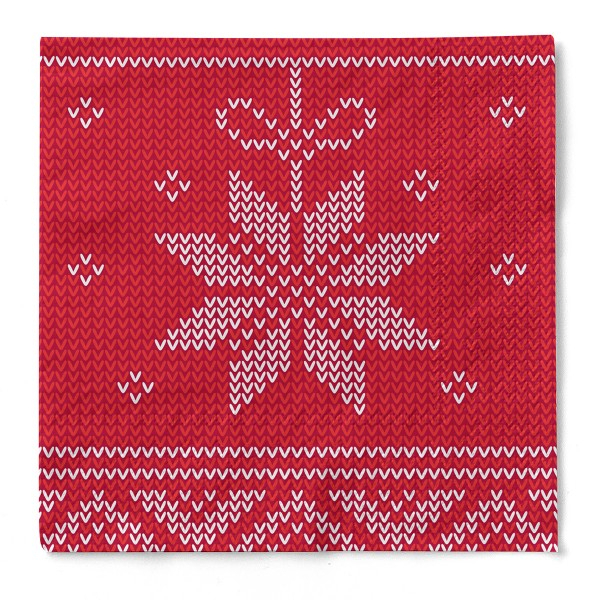 Karacsonyi 3 retegu tissue szalvetak - Magda / 33 × 33 cm / 100 db [2]