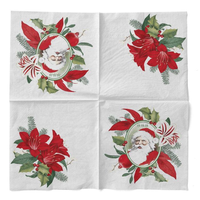 Karacsonyi 3 retegu tissue szalvetak - Niklas / 40 × 40 cm / 100 db [3]
