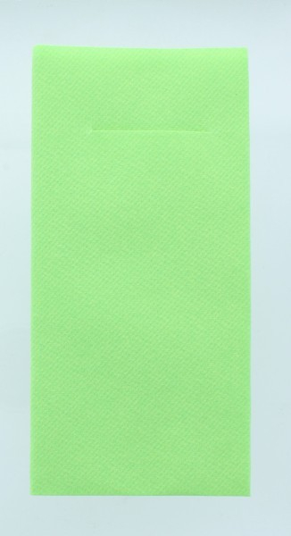 Zsebes evőeszköztartó szalvéta, Linclass – Apfelgrün / 40 × 40 cm / 75 db [2]