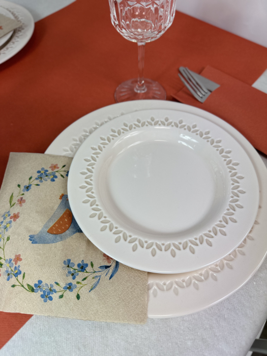 Kétrétegű asztali szalvéta Tissue Reciclat – Csibe minta / 33 × 33 cm / 20 db [4]